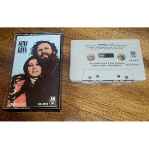 Kris Kristofferson & Rita Coolidge - Full Moon - Cassette Tape Album
